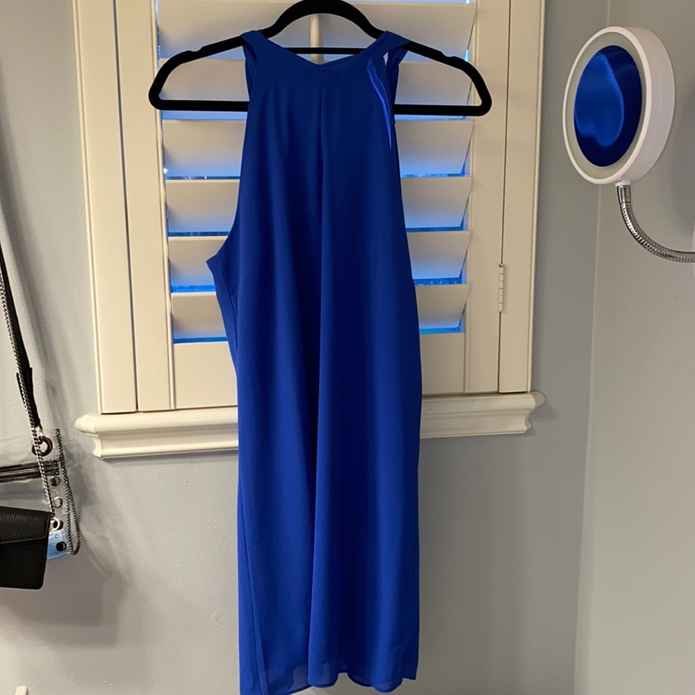 Blue dress